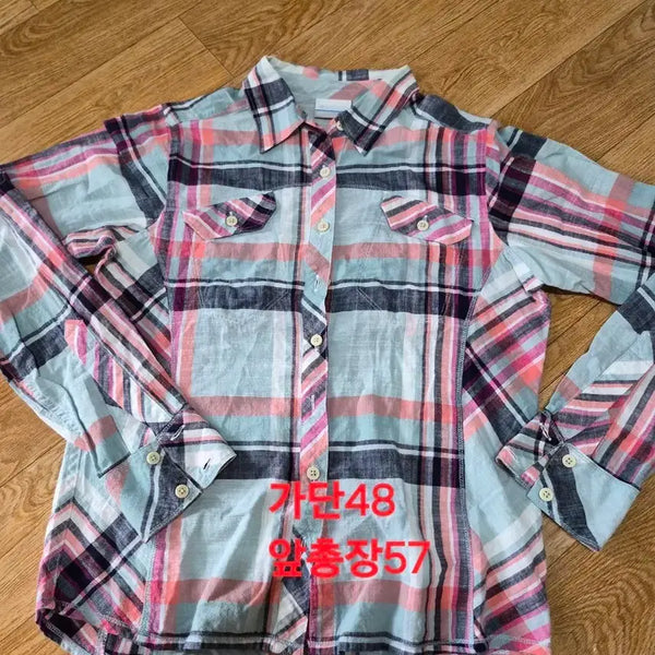 [BUNJANG] Columbia Checkered Cotton Shirt (Size M) / 컬럼비아 체크 셔츠 남방 (사이즈: 95 / M)
