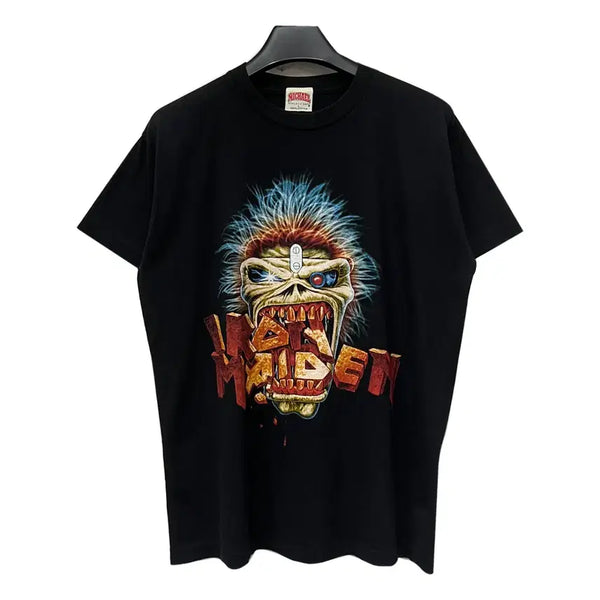 [BUNJANG] Michael Iron Maiden Rock Band Vintage T-Shirt (L) / Michael 아이언 메이든 락밴드 빈티지 반팔티 L