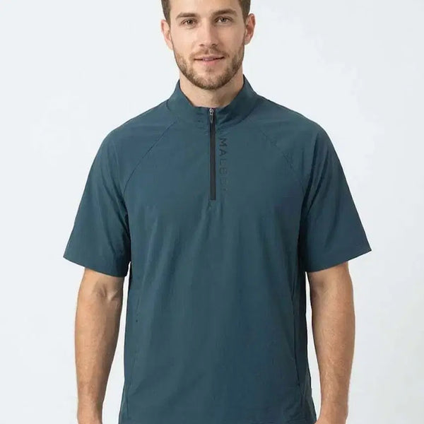 [BUNJANG] Malbon Men's Performance Short Sleeve Anorak / 말본 [MALBON] 남성 퍼포먼스 반팔 아노락