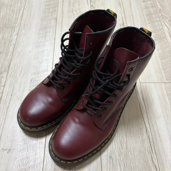 [BUNJANG] Dr. Martens 1460 Cherry Red Boots / 닥터마틴 1460 체리레드 270
