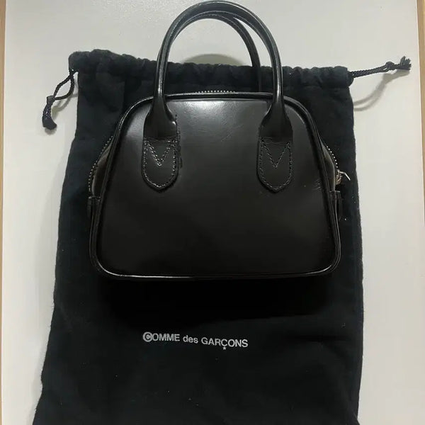 [BUNJANG] Comme des Garçons Aoyama Bag Small Black Tote Bag / 꼼데가르송 아오야마백 1호 (스몰 꼼데)
