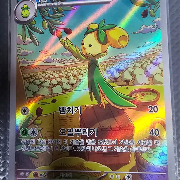 [BUNJANG] Pokemon Card Ollivine Special Illustration / 포켓몬 카드 올리뇨 특일