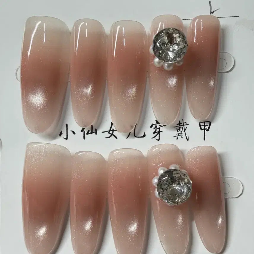 [BUNJANG] Nail Tips - Size L (Set of 3) / 네일팁 판매 길이 3 사이즈 L (74)