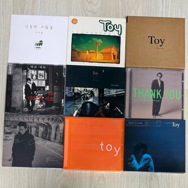 [BUNJANG] Toy & Yoo Hee-yeol CD Collection / 토이 (Toy) & 유희열 시디 모음 -무료배송-