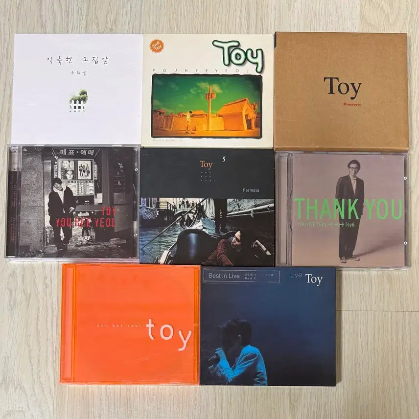 [BUNJANG] Toy & Yoo Hee-yeol CD Collection / 토이 (Toy) & 유희열 시디 모음 -무료배송-