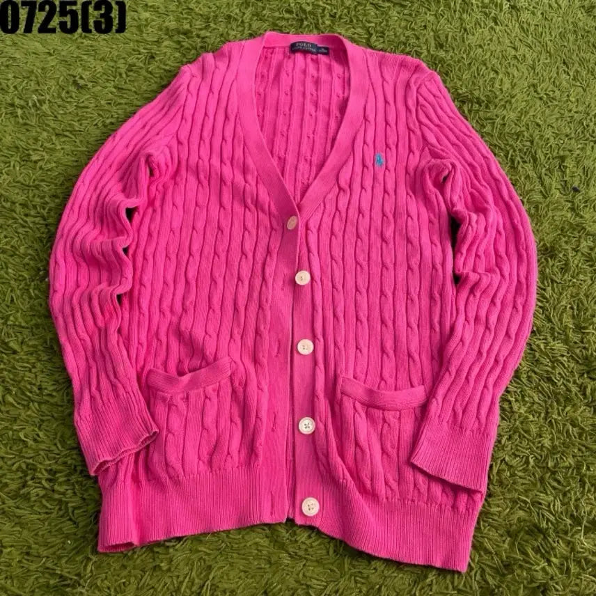 [BUNJANG] Polo Cable Knit Sweater / 폴로 케이블니트