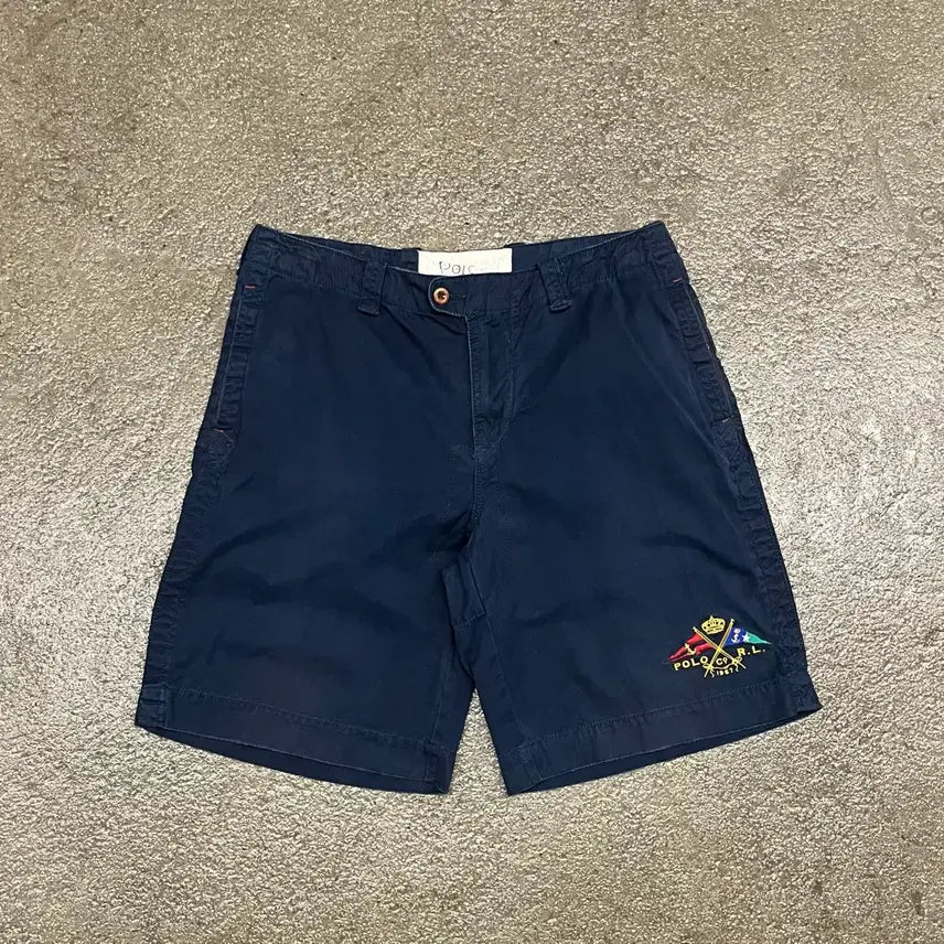 [BUNJANG] Polo Ralph Lauren Marine Supply Cross Flag Shorts (Size 35) / 폴로 랄프로렌 플래그 반바지 (35)
