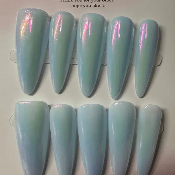 [BUNJANG] Nail Tips (Size L) - Set of 3 / 네일팁 판매 길이 3 사이즈 L (79)