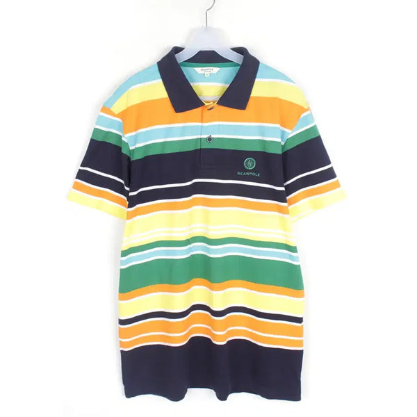 [BUNJANG] Beanpole Men's Short-Sleeve Polo T-Shirt (Size L) / 빈폴 반팔 카라티 남성L 티셔츠 KT4777