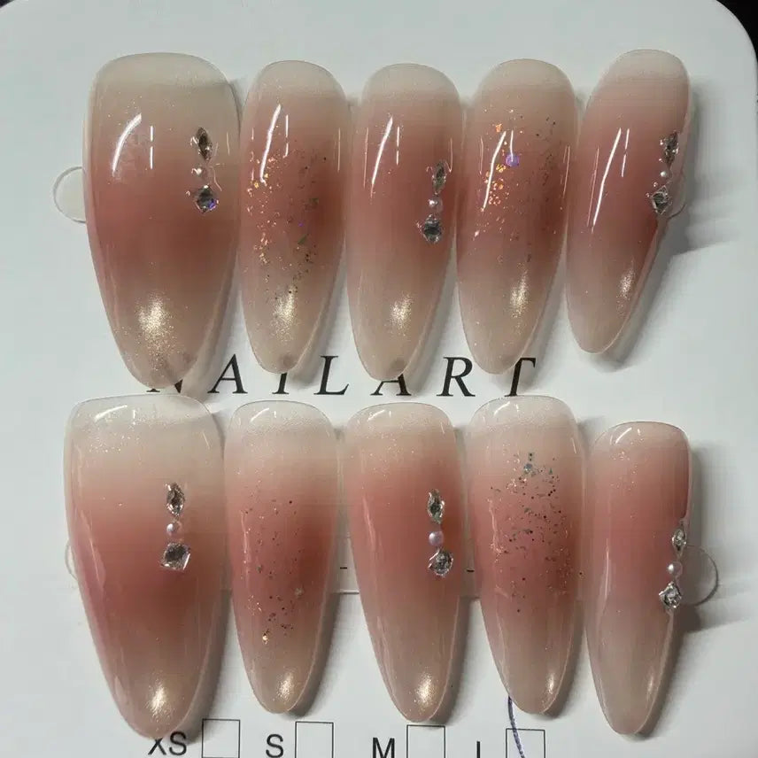 [BUNJANG] Nail Tips, Size L (3 Sizes) / 네일팁 판매 길이 3 사이즈 L (82)