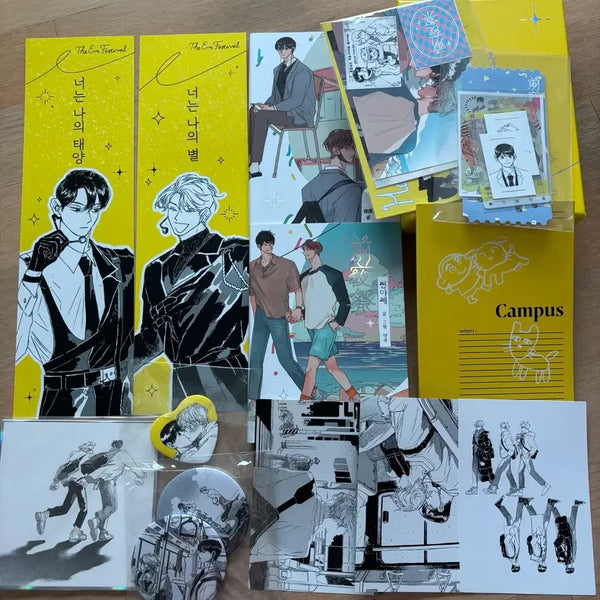 [BUNJANG] Jeon Ya Je 텀블벅 Funding + Goods Special Pharmacy Photocard Set / 전야제 텀블벅 펀딩 + 굿즈 특전 약국