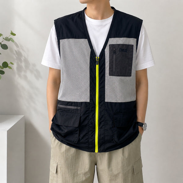 [BUNJANG] Everlast Mesh Fishing Vest Style Vest / [105]에버라스트 메쉬 낚시 스타일 조끼