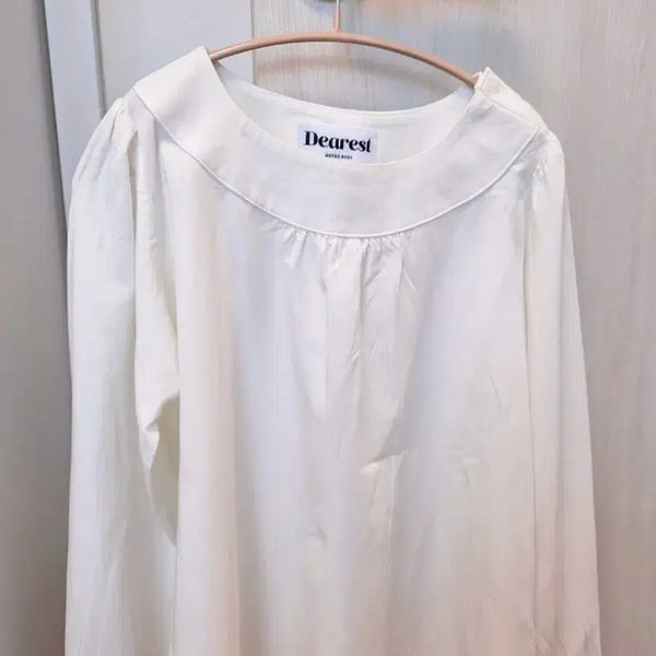 [BUNJANG] Maybe Baby Dearlist Oversized White Blouse / 메이비베이비 디어리스트 오버핏 화이트 블라우스