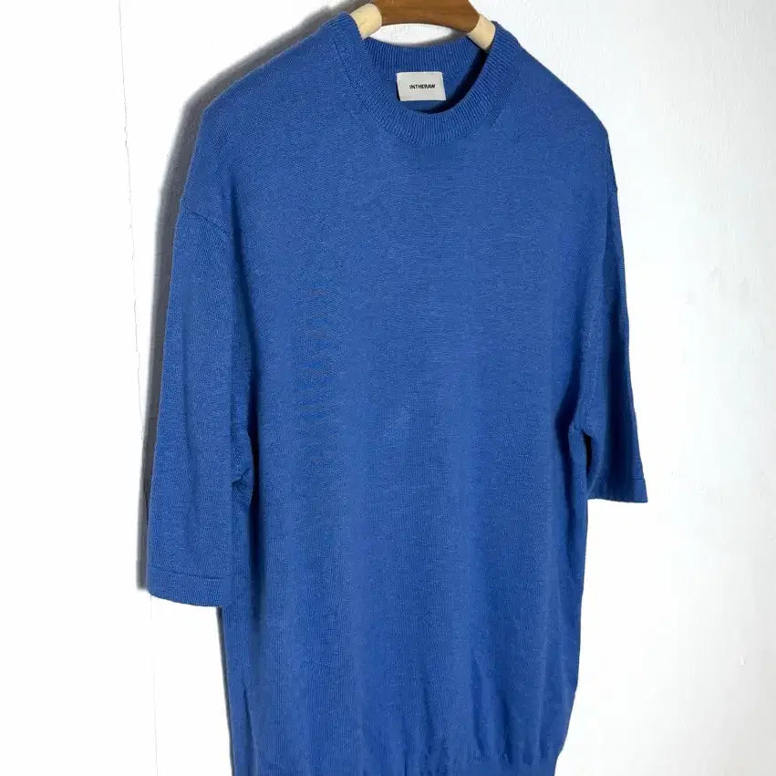 [BUNJANG] Into The Row Short Sleeve Knit Top / 인더로우 반팔니트