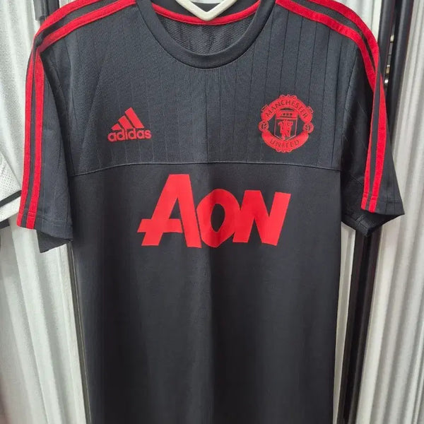 [BUNJANG] Adidas Manchester United 2015-16 Training Jersey / 15-16 맨유 아디다스 트레이닝 유니폼 반팔 져지