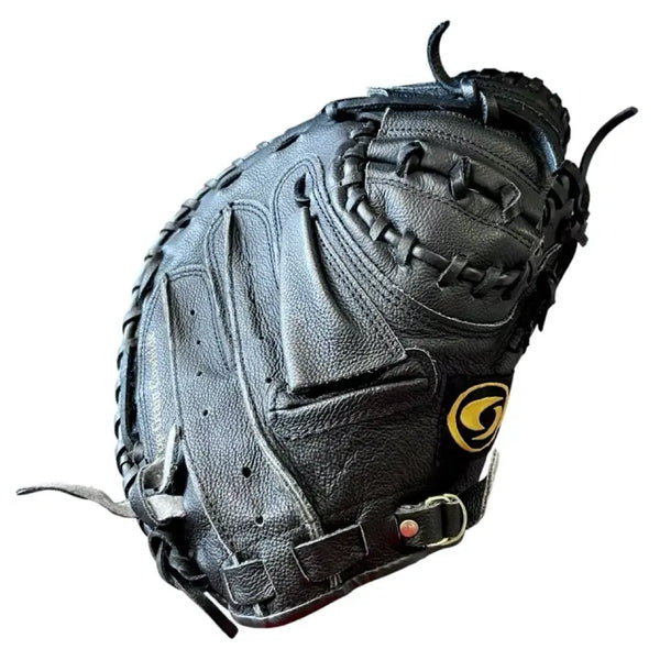 [BUNJANG] Sunbird Cowhide Catcher's Mitt Baseball Glove Black Left Hand / 썬버드 소가죽 포수글러브 야구 글러브 블랙 좌 왼쪽