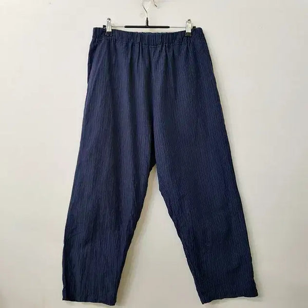 [BUNJANG] Nest Robe CONFECT Linen Bending Pants Navy / nest robe CONFECT 린넨 밴딩 팬츠 네이비
