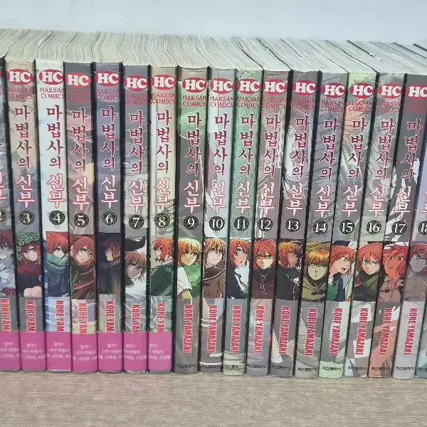 [BUNJANG] The Ancient Magus' Bride (Volumes 1-19) / 마법사의신부 (1~19) /중급