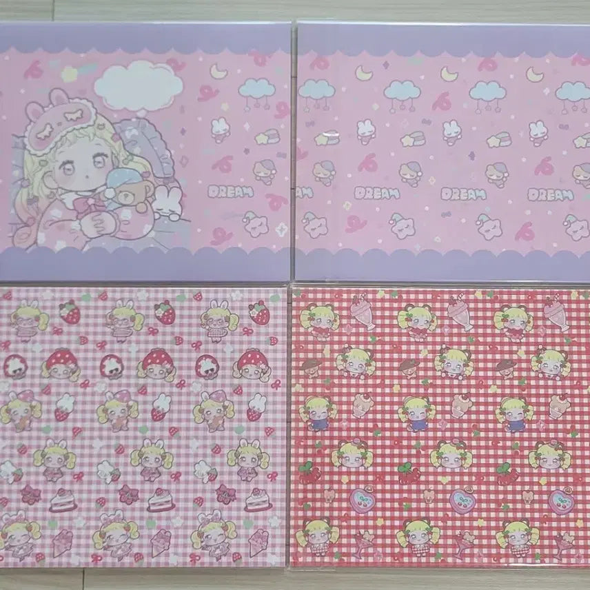 [BUNJANG] Seolgi Double-Sided Wrapping Paper Set / 설기님 양면 랩핑지