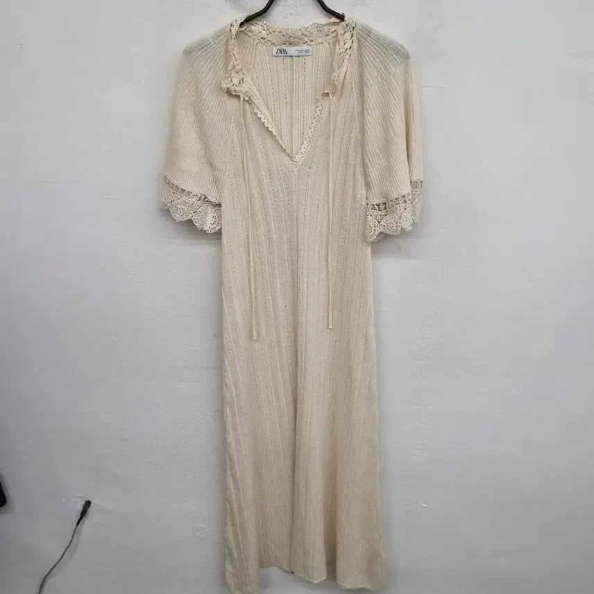 [BUNJANG] ZARA Women's Short Sleeve Knit Dress (Size 55) / [여성55 size] ZARA 자라 반팔 니트 원피스