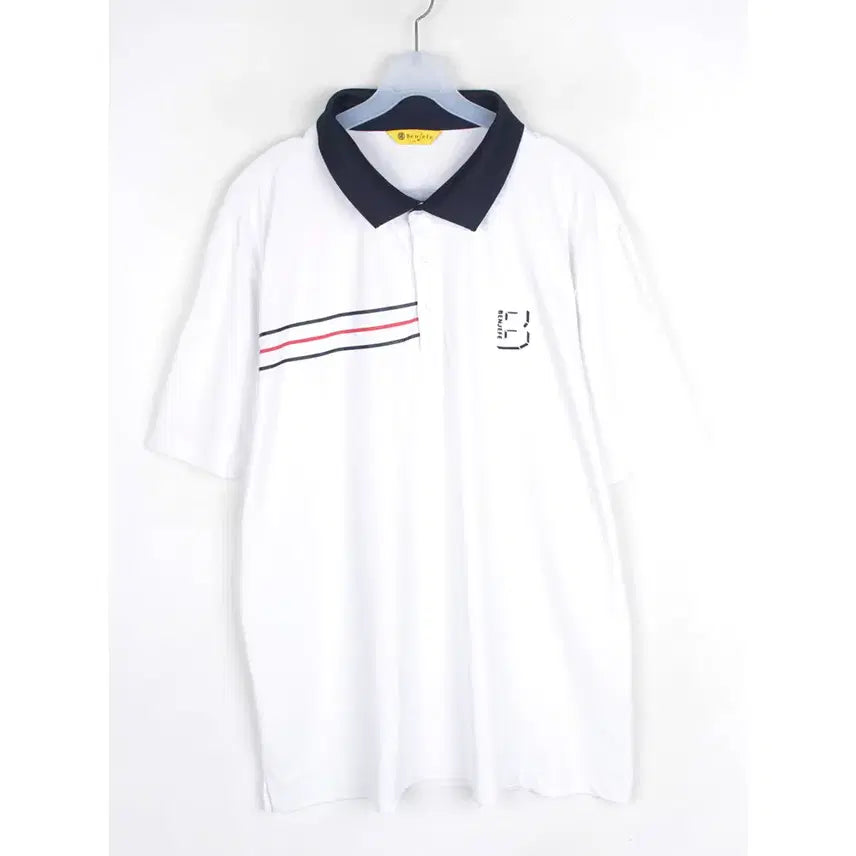 [BUNJANG] Benzeff Men's Functional Short Sleeve Collar T-Shirt XXL Golf T-Shirt KT4780 / 벤제프 기능성 반팔 카라티 남성XXL 골프 티셔츠 KT4780