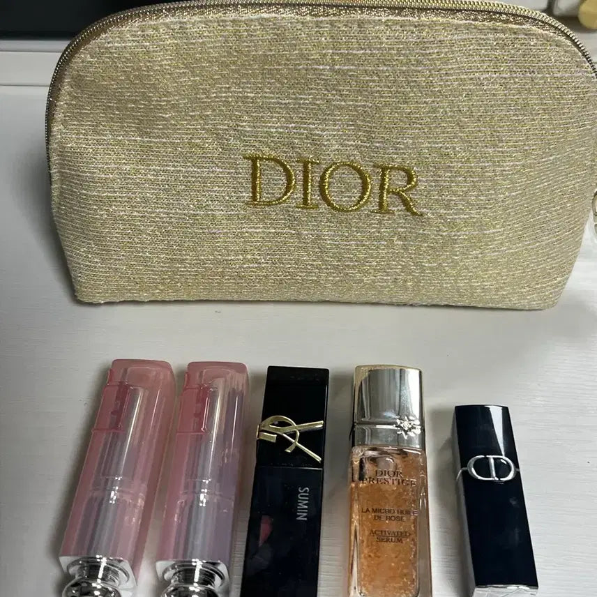 [BUNJANG] Dior Lip Set with Pouch / 디올립