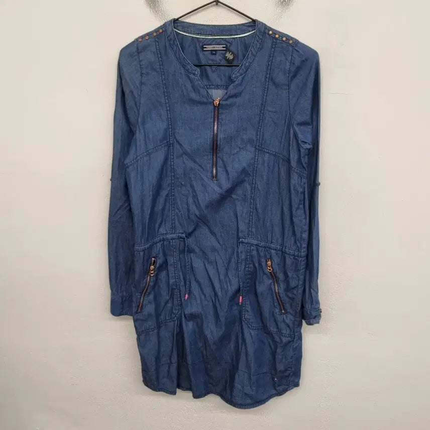 [BUNJANG] Tommy Hilfiger Women's Denim Dress Size 55 / [여성55 size] 타미힐피거 데님 원피스