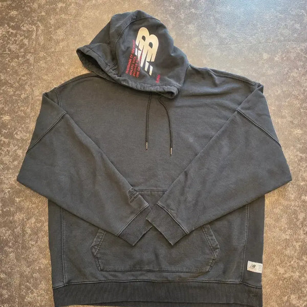 [BUNJANG] New Balance Pigment Oversized Hoodie XXL / 뉴발란스 오버핏 피그먼트 후드티 XXL