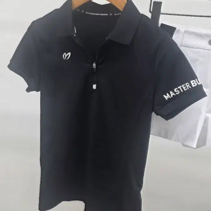 [BUNJANG] Master Bunny Edition Half-Zip T-Shirt & ANEW Women's Shorts Set / (@땡처리)44사이즈 상하세트 땡처리