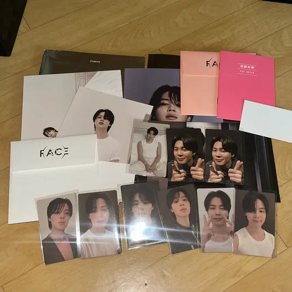 [BUNJANG] BTS Jimin FACE Album Photocard Set POB / 지민 FACE 앨범 포토카드 세트 특전포함
