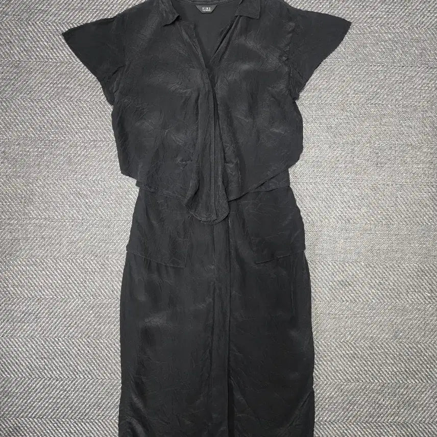 [BUNJANG] TIME 100% Rayon Wrinkle-Resistant Dress / 한섬 타임 TIME 레이온100% 원피스 구김인견원피스