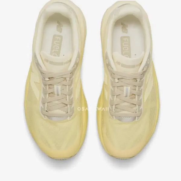 [BUNJANG] New Balance Brownyard FuelCell Rebel v5 Running Shoes Ivory/Lemon MFCX61N / 뉴발란스 브라운야드 퓨어셀 레벨 v5 런닝화 레몬 250 MFCX61N