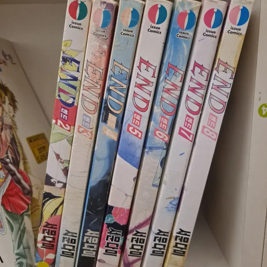 [BUNJANG] Seo Mun Dami END Complete Manga Series Vol. 1-8 / 서문다미 END 엔드 1-8 완결 중고만화책