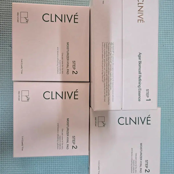 [BUNJANG] Cliv Aga Biome Cell Refining Essence & Hyal Pad Set / 끌리베 아가 바이옴셀 리파이닝 에센스&히알패드