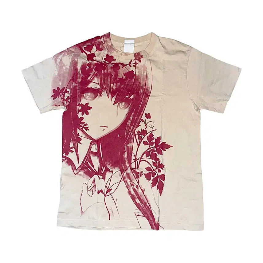 [BUNJANG] Steins;Gate Makise Kurisu T-Shirt / 슈타인즈게이트 마키세 크리스 티셔츠