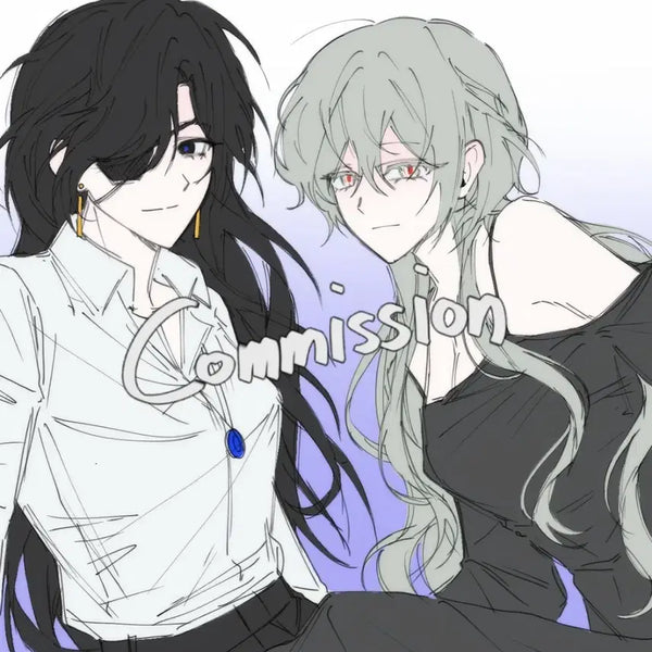 [BUNJANG] Simple Line Art and Full Color Commission / [페어 0.3~] 가볍게 페어 그림 커미션