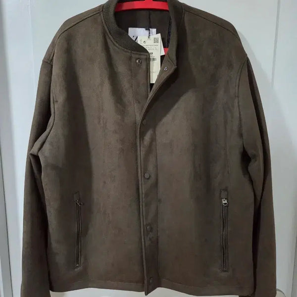 [BUNJANG] ZARA Man Suede Hand Feel Bomber Jacket XL / ZARA MAN 스웨이드 핸드필 봄버 자켓 XL 남성자켓