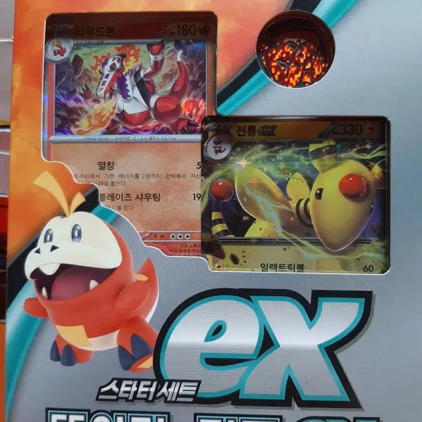 [BUNJANG] Pokemon Card Game Starter Set: Torkoal & Vikavolt ex / 포켓몬 카드 게임 스타터세트 뜨아거&전룡ex