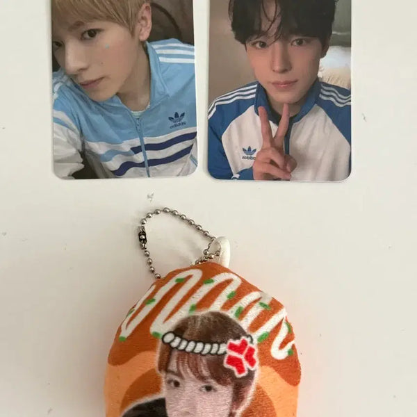 [BUNJANG] NCT WISH Yushi Takoyaki Keychain + Photocard / 엔시티위시 유우시 비공굿 타코야끼 키링+포토카드 양도