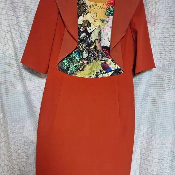 [BUNJANG] Olive des Olive Midi Dress Patterned / 올리브데 올리브 원피스