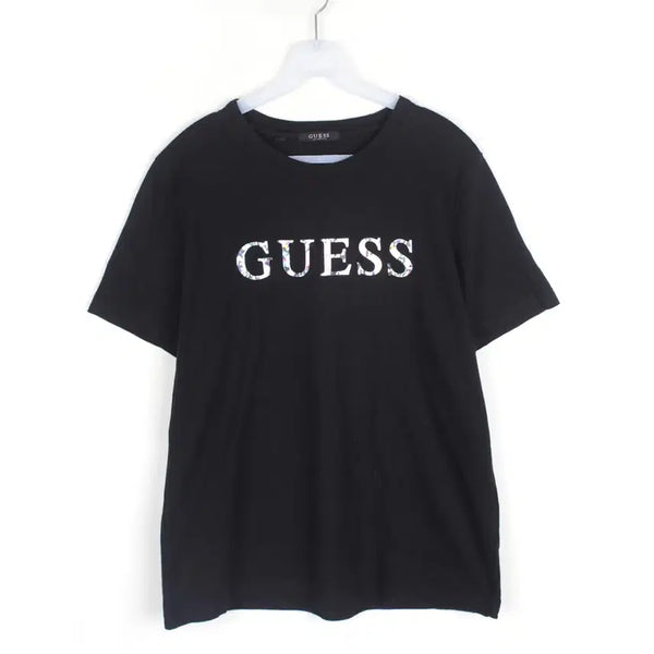 [BUNJANG] Guess Women's Cotton Round T-Shirt XL / 게스 반팔 라운드티 여성XL 면티 티셔츠 RT2625