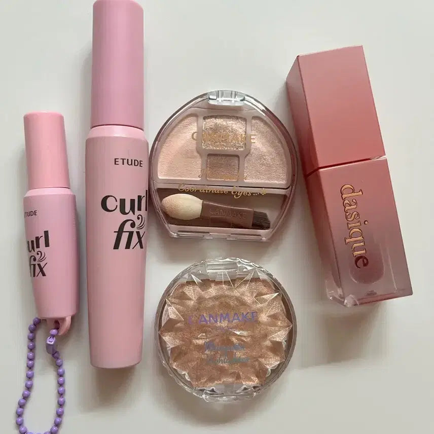 [BUNJANG] Etude, Canmake, Dasique Makeup Bundle Set (Summer Mute Tone) / 여름뮤트 화장품 세트 일괄
