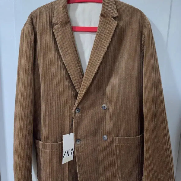 [BUNJANG] ZARA Man Corduroy Double Jacket XL / ZARA MAN 코듀로이 더블 자켓 XL 남성자켓