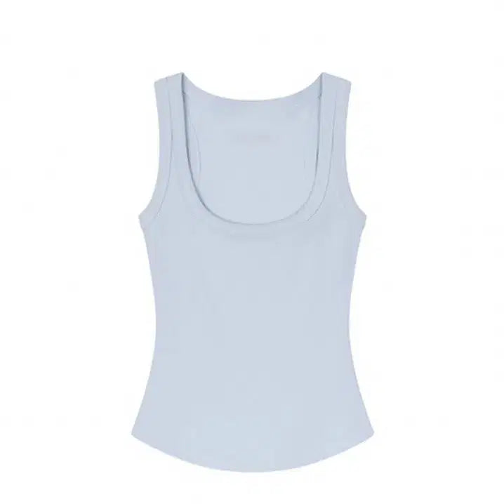 [BUNJANG] Cladda Sleeveless Top (Sky Blue/Nude) / 클라따 cladda 메이드 슬리브리스 하늘색,누드색