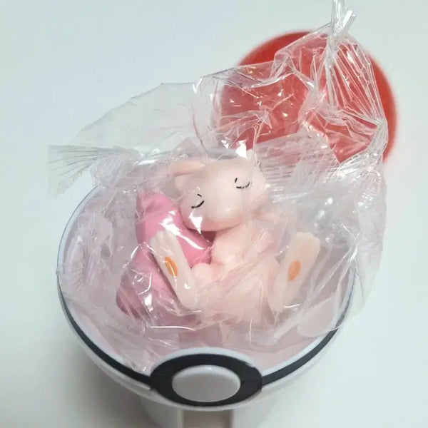 [BUNJANG] CU Pokémon Ball Figure Set (Mew + Eevee) / CU 포켓몬볼 피규어 뮤+이브이