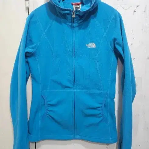 [BUNJANG] The North Face Women's Blue Fleece Zip-Up Jacket / 노스페이스 여성 블루 플리스 집업