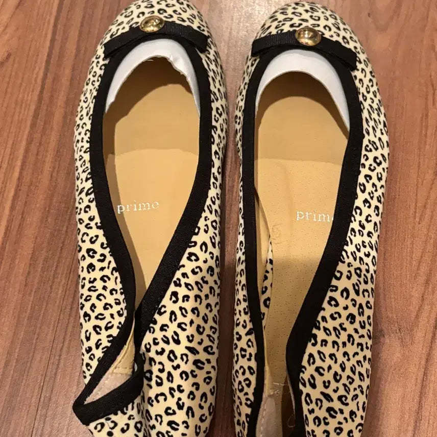 [BUNJANG] PRIME Leopard Pattern Ballet Flats - Size 240 / 새상품) 프라임 레오파드 패턴 플랫 슈즈 240