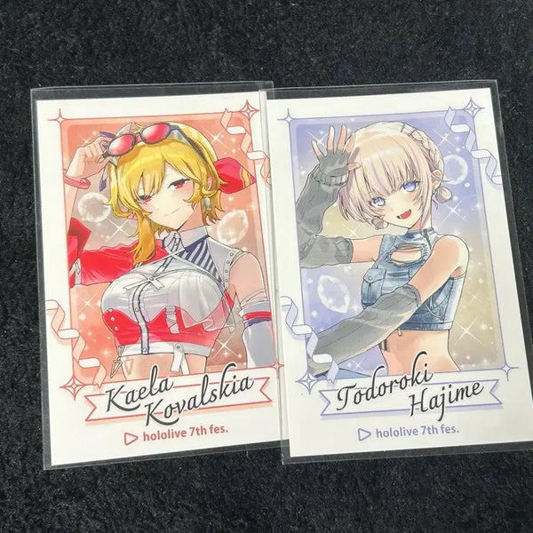 [BUNJANG] Hololive Regloss Todoroki Hajime Kaela Cheki / 홀로라이브 리글로스 토도로키 하지메 카엘라 체키