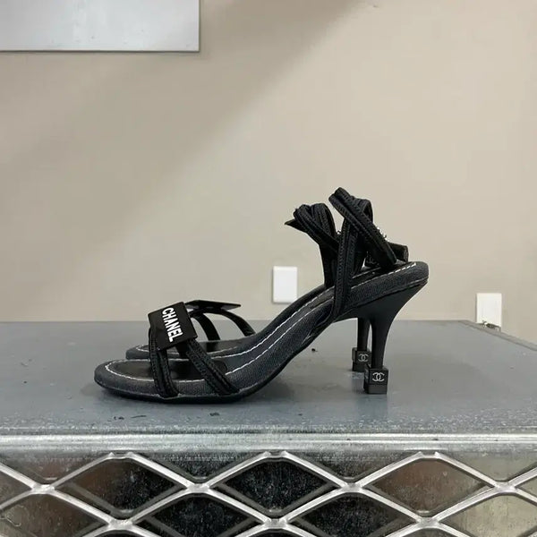 [BUNJANG] Chanel CC Dice Sandals / 샤넬 CC 다이스 샌들 Eu36 (gr-5789)