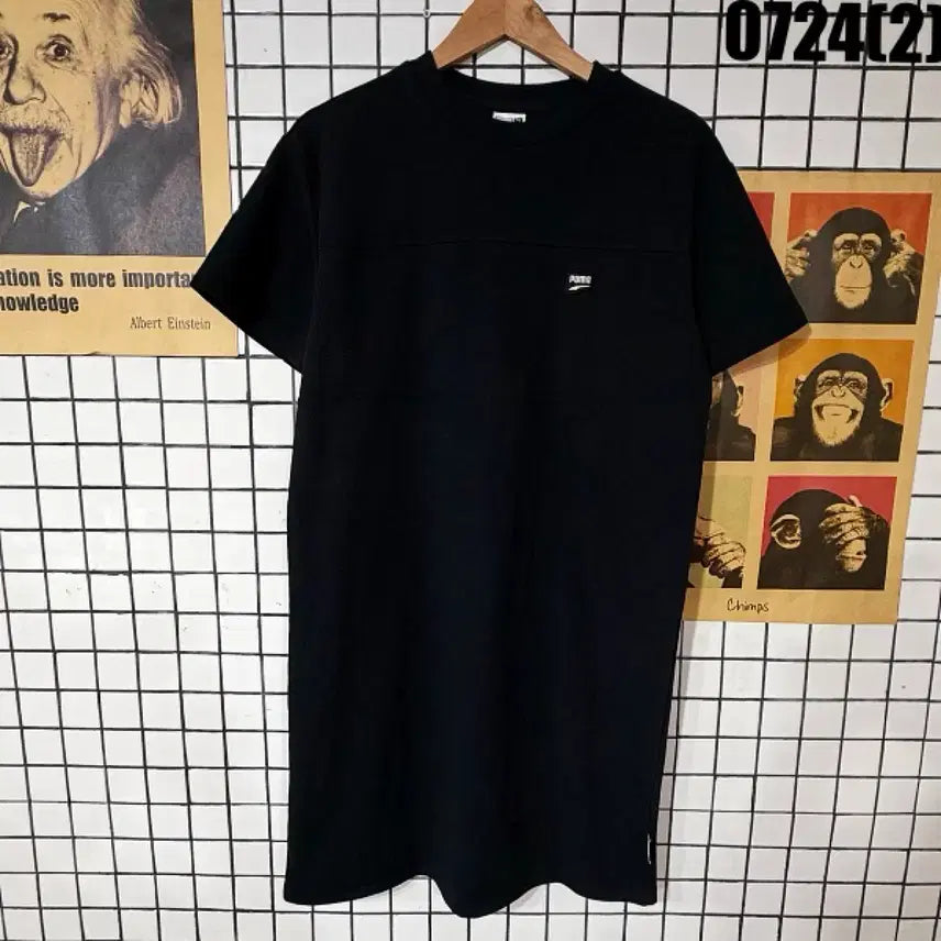 [BUNJANG] Puma Black Short Sleeve Dress Size M / 푸마 반팔 원피스 블랙 M 0724